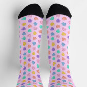 Süßigkeiten-Herzen Socken (Oben)