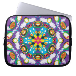 Süßigkeiten Kaleidoskop 25,4 cm Laptop Hülle Laptopschutzhülle