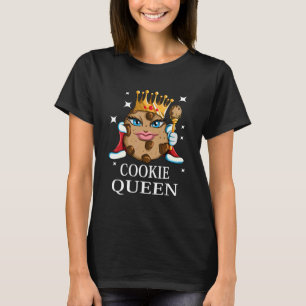 Süßigkeiten Keks backen Kekskönigin T-Shirt