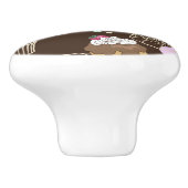 Süßigkeiten Keramikknauf (Seitenansicht)