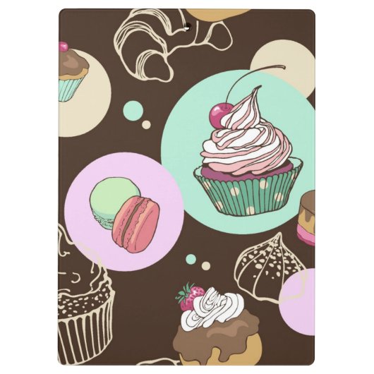 Süßigkeiten Klemmbrett (Rückseite)