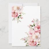 Süßigkeiten Leckereien Elegantes rosa Blumenstrauß (Rückseite)