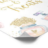 Süßigkeiten & Leckereien Glitz & Glam Wellness-Cen Poster (Ecke)