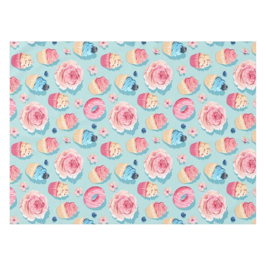 Süßigkeiten Leckereien Tabletten Tischdecke (Vorderseite (Horizontal))