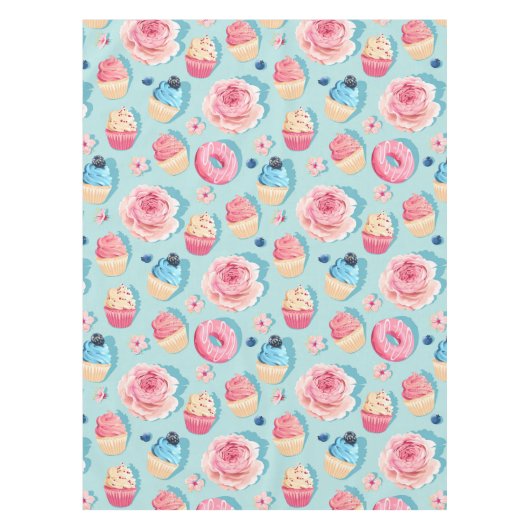 Süßigkeiten Leckereien Tabletten Tischdecke (Vorderseite)