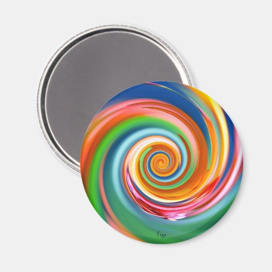 Süßigkeiten Magnet (Vorderseite/Rückseite)