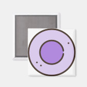 Süßigkeiten Magnet (Vorderseite/Rückseite)