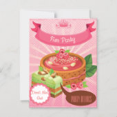 Süßigkeiten Magneteinladung (Vorderseite)