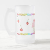 Süßigkeiten Mattglas Bierglas (Links)