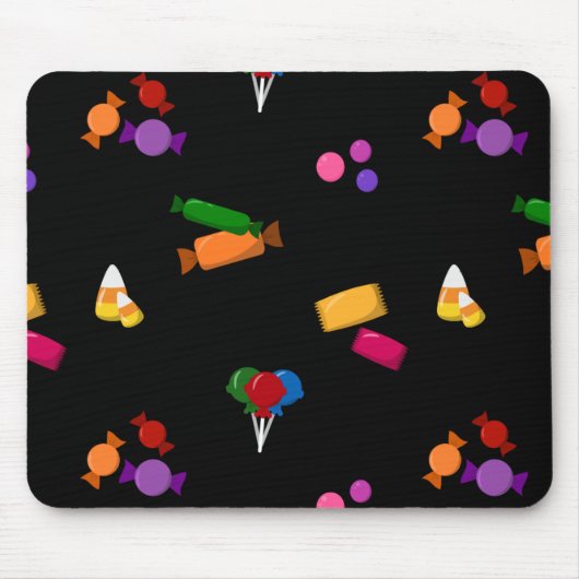 Süßigkeiten-Medley Mousepad (Vorne)