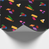 Süßigkeiten-Mischung Geschenkpapier (Ecke)