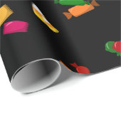Süßigkeiten-Mischung Geschenkpapier (Rolleneckpunkt)