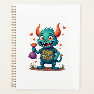 Süßigkeiten Monster � Halloween T-Shirt D Planer