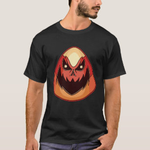 Süßigkeiten-Monster Lustiges Halloween-Kürbis-Desi T-Shirt