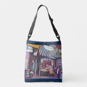 Süßigkeiten, New York City Tragetaschen Mit Langen Trägern (Rückseite)