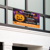 Süßigkeiten oder Saures Fundraiser-PTO-PTA-Kirchen Banner (Äußeres Gebäude)