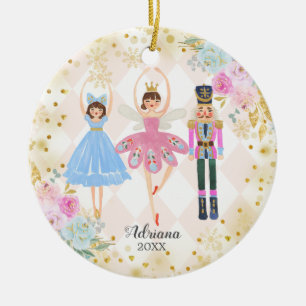 Süßigkeiten Personalisiert Nutcracker-Ornament G Keramik Ornament