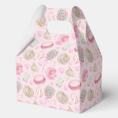Süßigkeiten Pink-Aquarellmuster Geschenkschachtel (Vorderseite)