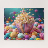 Süßigkeiten-Popcorn mit Knall-Effekt Puzzle (Horizontal)