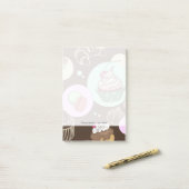 Süßigkeiten Post-it Klebezettel (Auf Schreibtisch)