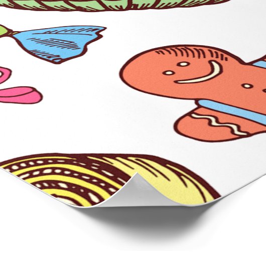 Süßigkeiten Poster (Ecke)