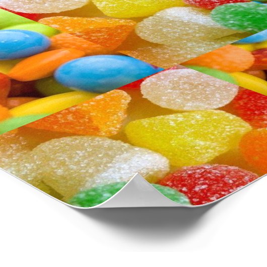 Süßigkeiten Poster (Ecke)