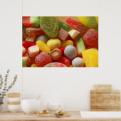 Süßigkeiten Poster Print (Küche)