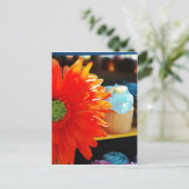 Süßigkeiten Postkarte (Stehend Vorderseite)