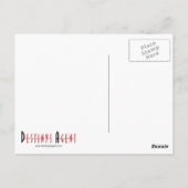 Süßigkeiten Postkarte (Rückseite)