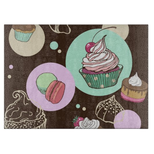 Süßigkeiten Schneidebrett (Vorderseite)