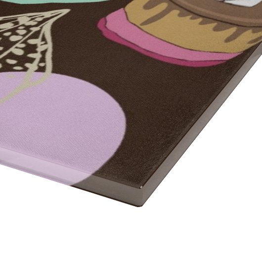 Süßigkeiten Schneidebrett (Ecke)