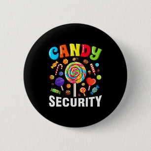 Süßigkeiten Sicherheit Lustiges Halloween Kostüm Button