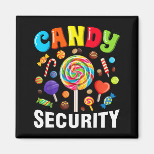 Süßigkeiten-Sicherheit Lustiges Halloween-Kostüm Magnet