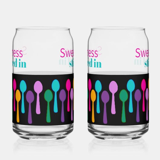 Süßigkeiten Soda Glas (Links)