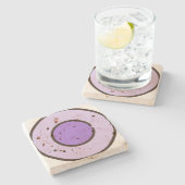 Süßigkeiten Steinuntersetzer (Seitenansicht)