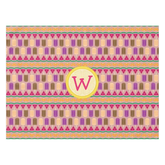 Süßigkeiten Tischdecke (Vorderseite (Horizontal))