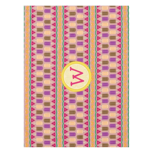 Süßigkeiten Tischdecke (Vorderseite)