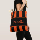 Süßigkeiten-Tüte Schwarz Orange Tasche (Von Nahem)