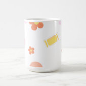 Süßigkeiten und Blumen Kaffeetasse (Mittel)