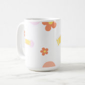 Süßigkeiten und Blumen Kaffeetasse (Vorderseite Links)