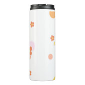 Süßigkeiten und Blumen Thermosbecher (Rückseite)