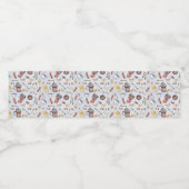 Süßigkeiten und Kaffee Wasserflaschenetikett (Einzelnes Label)