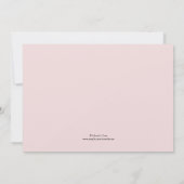 Süßigkeiten und Leckereien am Valentinstag Einladung (Rückseite)