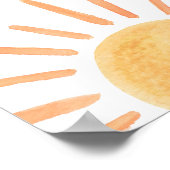 Süßigkeiten und Leckereien Food Boho Sunshine Gebu Poster (Ecke)