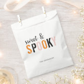 Süßigkeiten und Leckereien | Frohe Halloween Geschenktütchen (Ausgeschnitten)