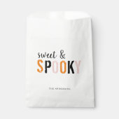 Süßigkeiten und Leckereien | Frohe Halloween Geschenktütchen (Vorderseite)