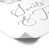 Süßigkeiten und Leckereien für Kindermädchen Poster (Ecke)