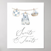 Süßigkeiten und Leckereien für Kindermädchen Poster (Vorne)