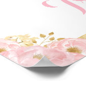 Süßigkeiten und Leckereien Princess Baby Girl Gebu Poster (Ecke)