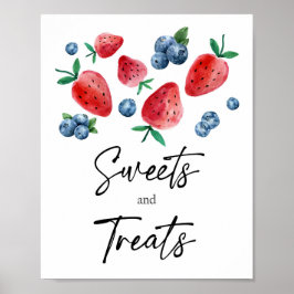 Süßigkeiten und Leckereien Strawberry Berry Erster Poster